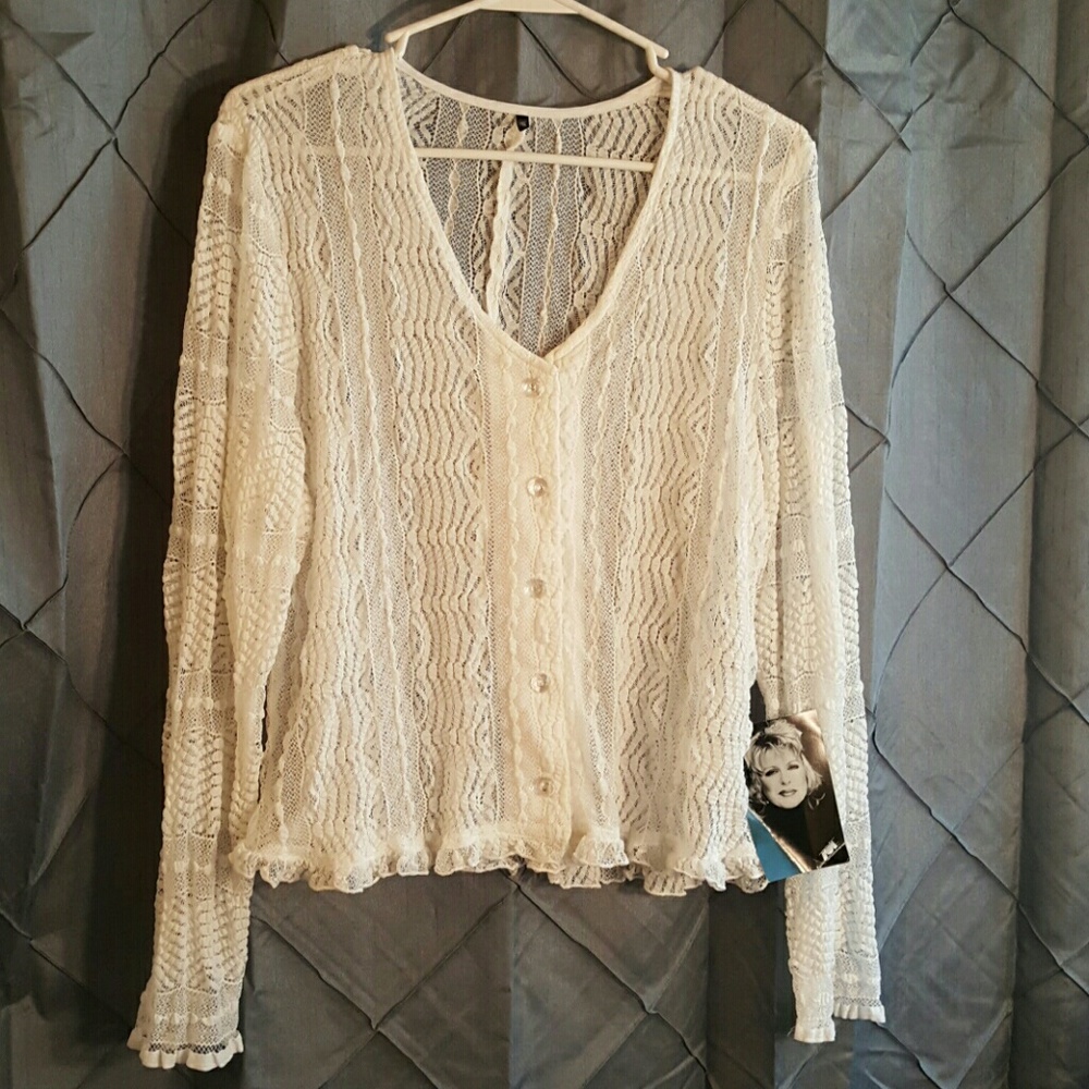 lacey cardigan